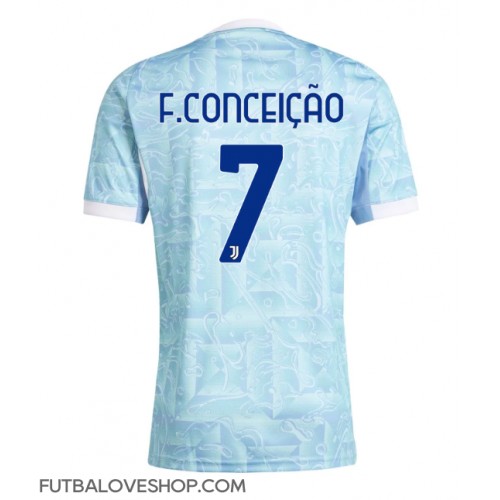 Dres Juventus Francisco Conceicao #7 Preč 2025-26 Krátky Rukáv